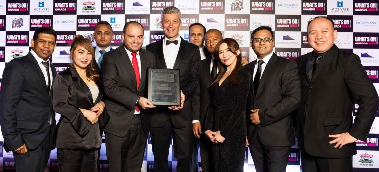 Bab Al Qasr Hotel Took Home Two Recognitions  at the What’s On Awards 2023