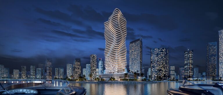 ELIE SAAB Waterfront by Ohana – The New Abu Dhabi Tower Looks Like a Silk Dress Dancing in the Wind