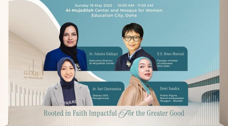 Strategic Collaboration between Paragon Wardah and Al Mujadilah Qatar Foundation : Shaping the Future of Women’s Leadership