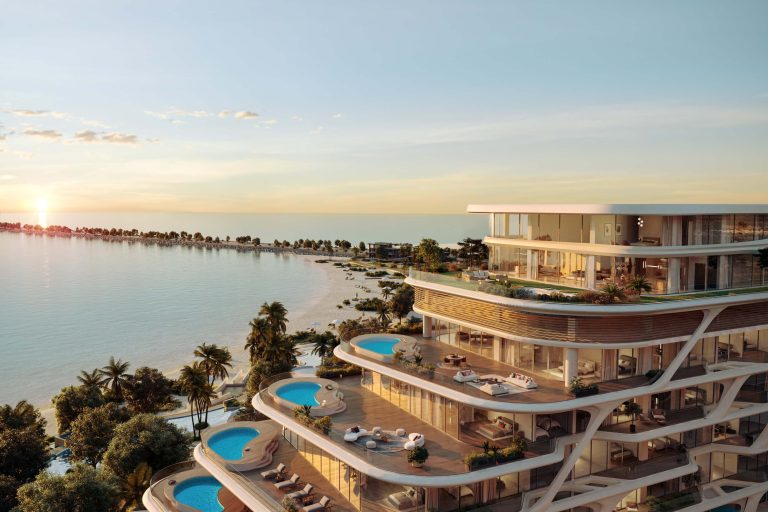 Al Jurf’s Crown Jewel: The AED 77 Million Sky Mansions at Jacob & Co. Beachfront Living by Ohana