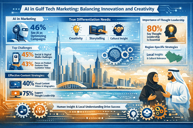 AI in Marketing: Creativity, Storytelling, and Cultural Insight Drive Gulf Tech Communications